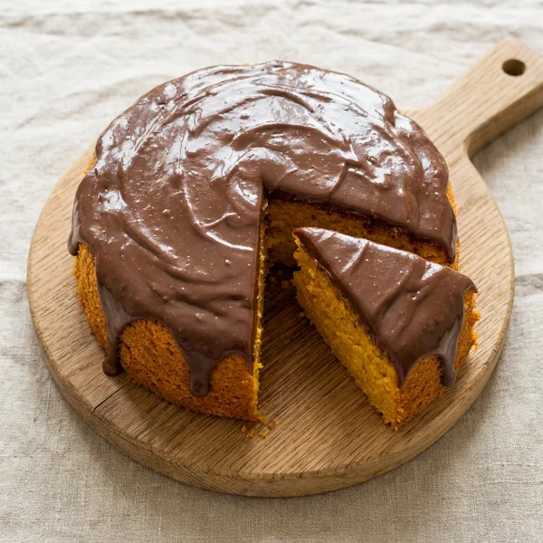 Bolo de Cenoura com Brigadeiro